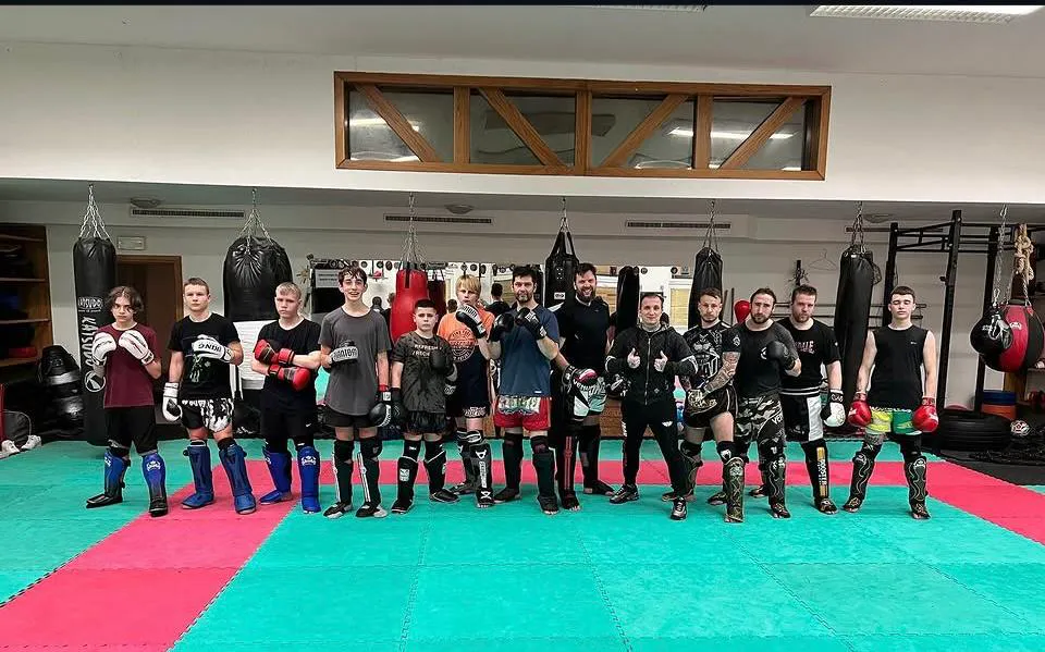 Trénink thajského boxu